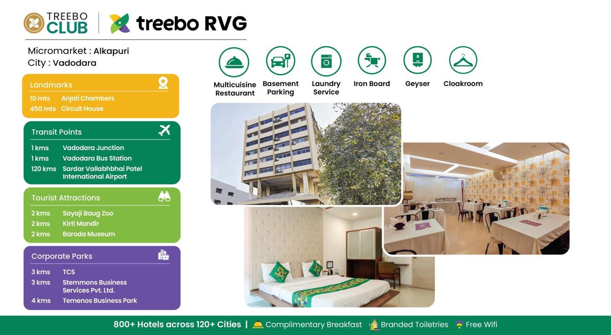 巴罗达 Treebo Rvg酒店 外观 照片